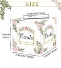 Wedding Card Box Wedding Favors Post Box Floral Money Box Card Box Holder For   