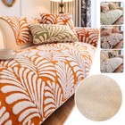 Thicken Warm Plush Sofa Cover Anti-slip Universal Couch Protector Sofa Mat Towel