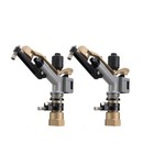 1  Agriculture Irrigation Sprinkler Garden Watering Spray Gun Large-area 2pcs