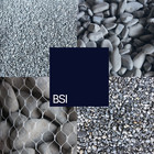 Natural Blue Decorative Landscaping Garden   Aquarium River Pebble Stone Rock