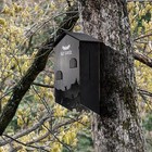 Wooden Bat House Wooden Castle Bat Outside Bat Box For Outdoor Bat Shelter