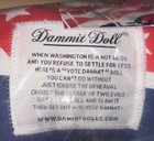 Dammit Doll Republican Elephant Plush Politics Voting Gag Gift 7 In  L X 5 In  H
