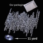 25 Pcs Icicles Ornament Set - Tobeit Christmas Decoration Acrylic Clear Icicles