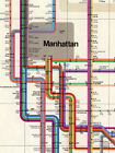 1972 Massimo Vignelli New York Subway Map - 24x28