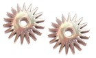 18 Point 1-1 4  Replacement Rowels Polished Stainless Steel New