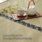 Ikehiko Tatami Mat 100  Japanese Rush Grass Rug Goza Floor Green Igusa Mat 1110