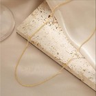 14k Solid Gold Classic Rope Necklace  Hypoallergenic For Women 0 7mm 20inch