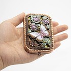  Vintage Makeup Mirror Metal Portable Foldable Mirror Butterfly Vanity Mirror 