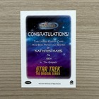 2017 Rittenhouse Women Of Star Trek 50th Anniversary Kathryn Hays Gem Autograph
