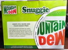 Snuggie Mountain Dew Do The Dew 71  X 54  Super-soft Fleece Blanket W Sleeve