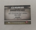The Walking Dead Season 6 Relic Card Walker Screen Worn Costume
