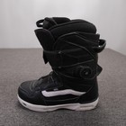Vans Matlock Snowboard Boots Mens 12 Black Tri-fit X Dial Lace Rubber Sole Grip