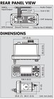 Icom Ic-m330 Ultra Compact Vhf Marine Transceiver Without Gps - White