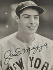 Rare Joe Dimaggio Signed Real Photo Postcard-hof-new York Yankees-psa