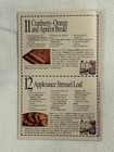 Quaker Oats Crisco Make Your Holidays Delicious Recipes Magazine Pullout 1991