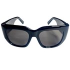 Gucci Marmont Monocolor Black Logo Squared Sunglasses  53mm New With Case