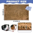 Guinea Pig Cage Liner Washable Guinea Pig Fleece Cage Liners Reusable   Non-s   