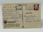 Vintage Mgm Grand Hotel   Casino Las Vegas Burned 1980 Postcard Artist 1973
