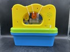 Work Bench Play Set Tools Hammer Wrench Drill Saw Screwdriver Shapes Pretend New
