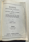 1965 Scott Specialized Catalogue Of United States Stamps Vintage Hardcover