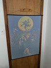 Vintage Loz Zelda Majora s Mask Wall Scroll Vintage Rare Anime Cloth Art Skull