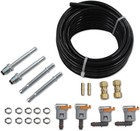 25 Feet 3 8  Nylon Fuel Line Tubing Replacement Fuel Line Repair Kit  10mm 
