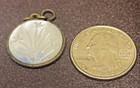 Antique Victorian Carved Mother Of Pearl T Bar Watch Fob Pendant Only
