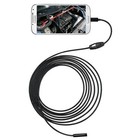 2m 7mm 6 Led Waterproof Borescope Endoscope Inspection Snake Scope Tube Camera