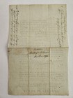 1796 Antique State Of Vermont Orange Co Court Exec New London Ct Benj Huntington