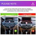 For Honda Accord 2008-2013 Android Auto Apple Carplay Car Stereo Gps Navi Radio