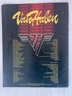Van Halen Fair Warning Tour Program