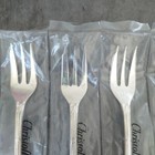 Christofle Rubans Cake Fork Unopened 6pcs Silverplate Flatware Brand New