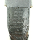 Black Genuine Leather Braided Belt Woven Classic Style Size 38