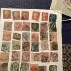 British 1841-1892 Classic Stamp Collection From 1890s Album   48 Mint And Used