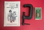 Rare 1922 3rd Model Singer Child   s Sewing Machine 20 Sewhandy Box Clamp Manual