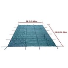 18x34 Ft Pool Safety Cover Rectangular Inground Swimming Pool Cover For 16x32 Ft