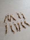 72 Size 2 0 Snap Swivels Brass Fishing Swivels  6 Packs Of 12 