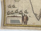 Antique Map C1645 Willem Blaeu Tabula Magellica Strait Of Magellan - 95574