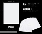 Coiyie Vinyl Siding Repair Kit 12 Pack White Self 4 7 X 6 3 In 