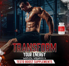 Natural Testosterone Booster 30ct Increase Energy Improve Muscle Strength Growth
