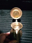 Vintage Middle Eastern Brass Dallah  Traditional Arabic Coffee Pot 
