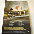 Bambi Ii Disney Movie Club Dmc Exclusive Lenticular Card 3-d Rare