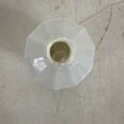 Antique D s Lightning Rod Ball White 10 Sided Decagon
