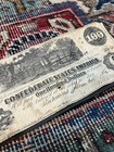 1862-csa  100 Dollar-double Issue John Boston-vf-nice-free Shipping  