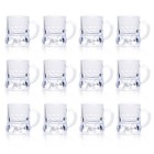 12 Pack 1oz Mini Beer Mugs Shot Glasses With Handles For Drinks Festival Bbq