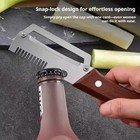 New 2 In 1 Multi-functional Vegetable Peeler For Kitchen Stainless Steel Peeler
