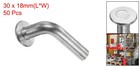 50 Pack Pallet Rack Drop Pin  0 81x0 23 Inch Round Head J Bolt Universal Pin Red