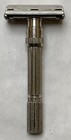 Vtg 1964 Gillette Slim Adjustable 1-9 Double Edge Safety Razor Date Code J - 1