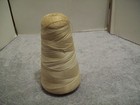 Vintage Partial Cone Spool Clark s O n t  Lustre 20 - 2 Ply Spool Cotton Co  Ny