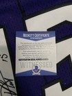 Vince Carter Violet Jersey  15 Raptors Signed Autographed Beckett Coa